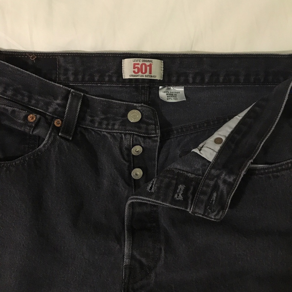 Vintage Levi 501s.